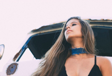 Frayed  Blue Denim Collar Choker