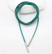 Leather Wrap Choker - Gold and Rose Gold Ends