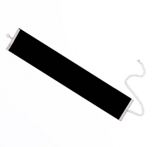 Wide Black Tattoo Choker