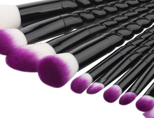 Unicorn Brushes - 10 Piece Pro Makeup Brush Set